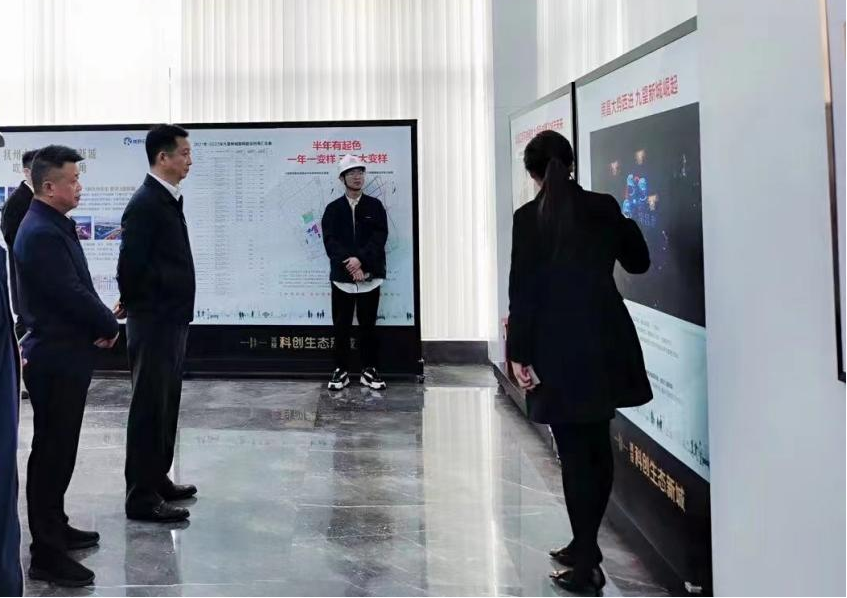南昌市委常委、副市長(zhǎng)肖云一行調(diào)研城投科創(chuàng)生態(tài)新城項(xiàng)目